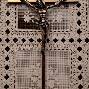 Brass Crucifix, 8"