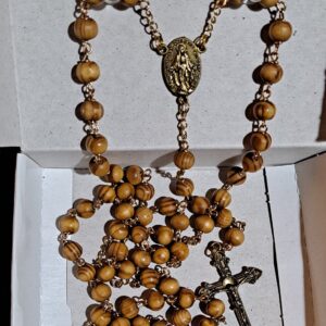 Wood Fatima Rosary
