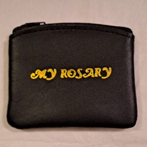 Leather small Rosary Case